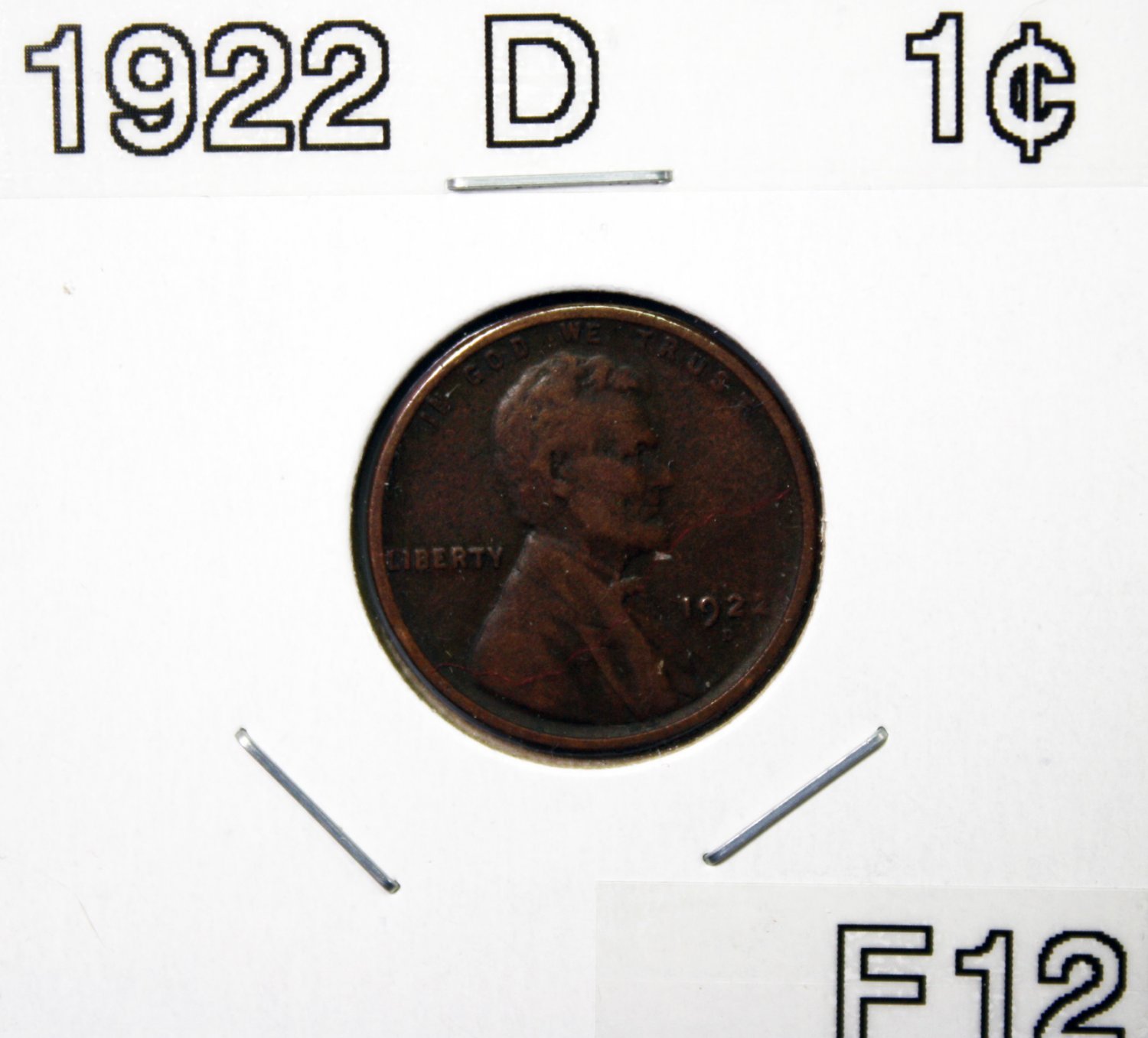 1922 D Lincoln Wheat Cent