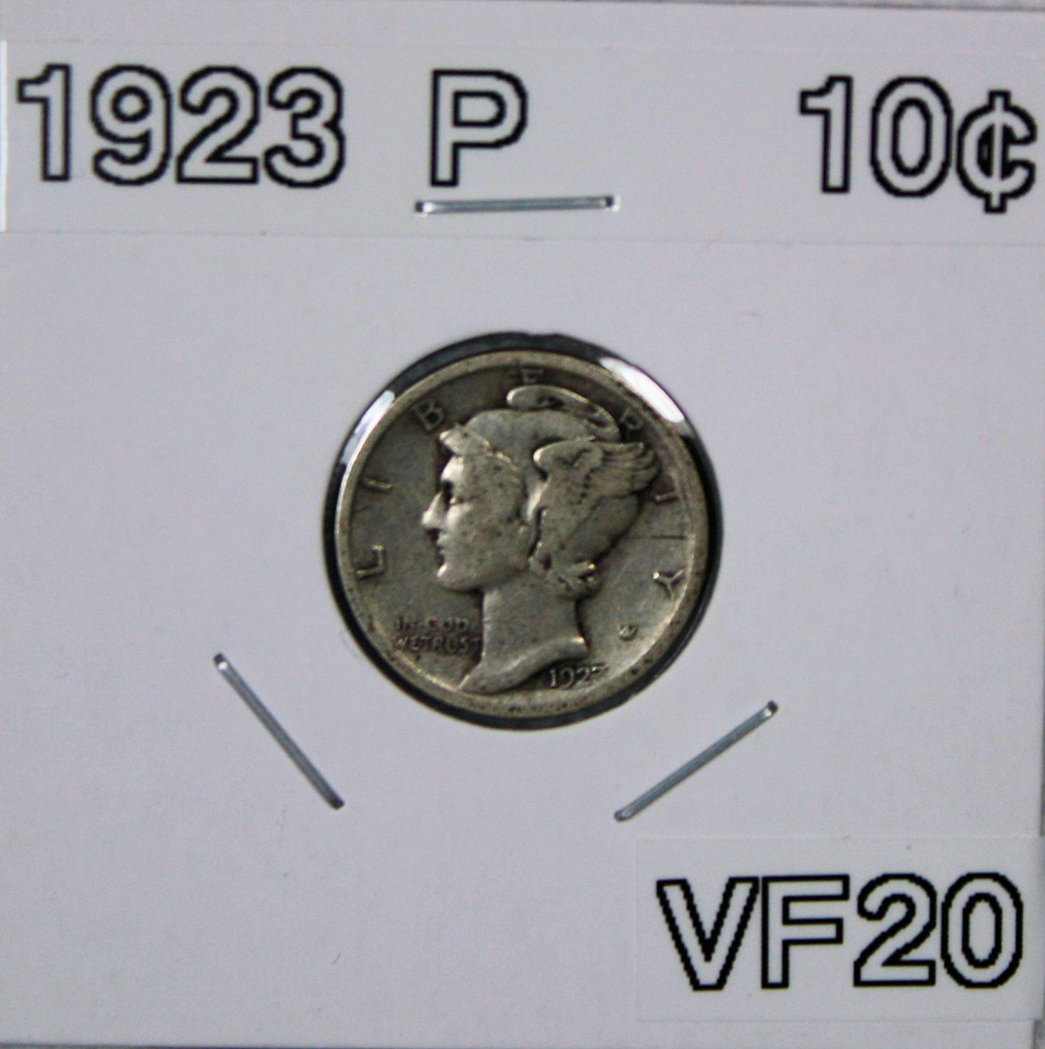 1923 P Mercury Dime