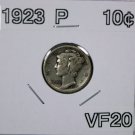 1923 P Mercury Dime