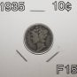 1935 Mercury Dime