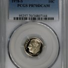 1978 S Roosevelt Proof Dime