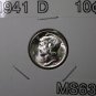 1941 D Mercury Dime *FSB*