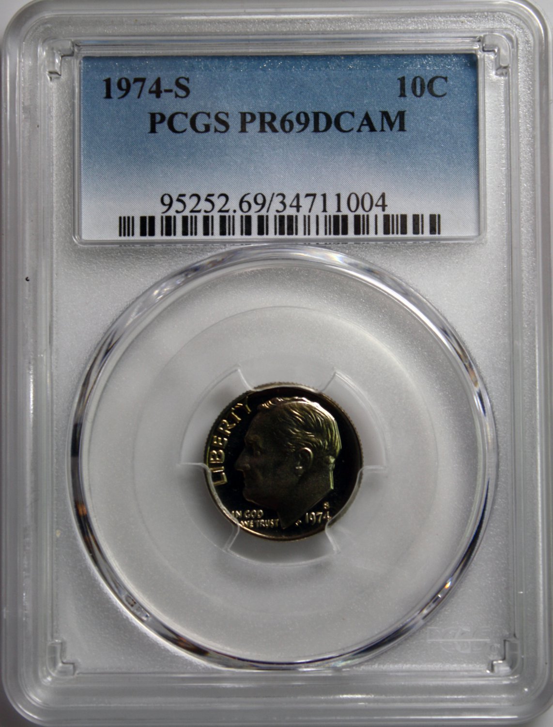 1974 S Roosevelt Dime - Proof