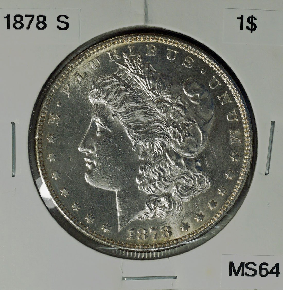 1878 S Morgan $1