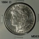 1884 O Morgan Dollar
