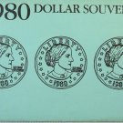 1980 P-D-S Susan B Anthony 1$ Souvenir Set