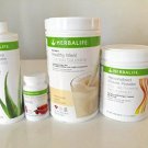 Herbalife FORMULA 1 Nutritional Shake + Personalized Protein + Aloe Concentrate Mango + Herbal Tea