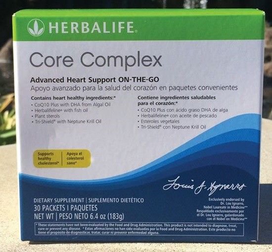 Herbalife Core Complex softgels w/ Coenzyme CoQ-10 + Niteworks Lemon 15 ...