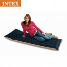 Inflatable Camping Matt Fabric Mattress with Built-In Pillow, INTEX,72.5" 26.5"