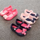 Mini Melissa Inspired Girls Shoes Jelly Princess Bow Sandals Shoes EUR 24-29 NEW