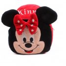 Girl Kindergarten School Bag Micky Minnie Mouse Children Plush Bag pack Backpack