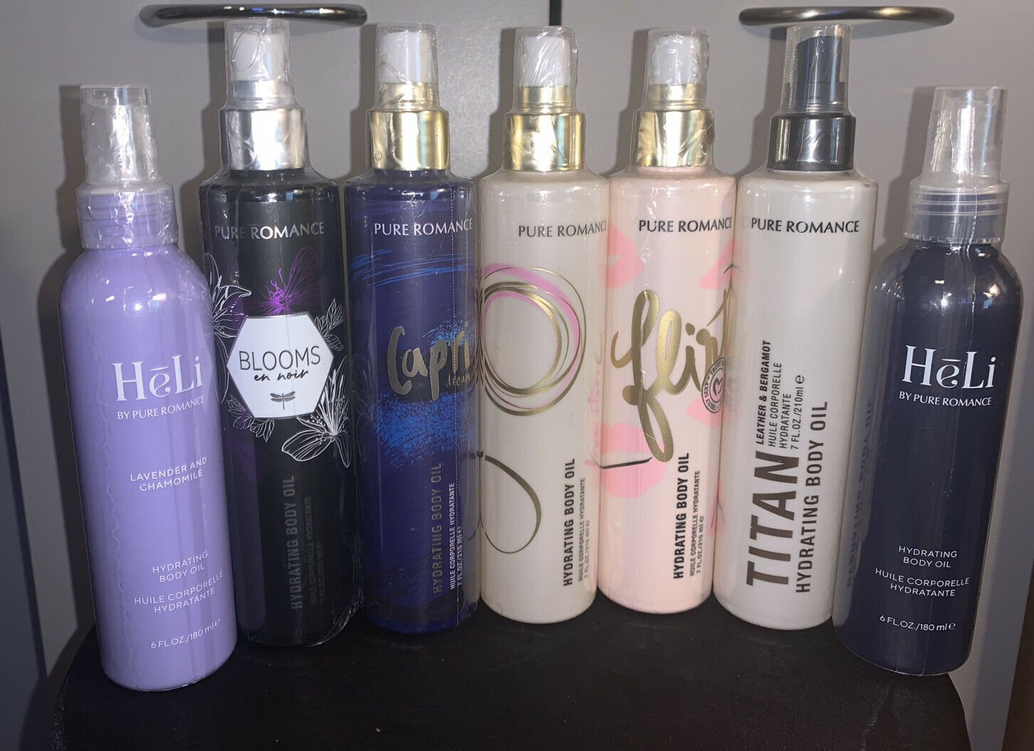 AUTHENTIC Pure Romance Silky BODY DEW OIL SPRAYS! Brand NEW! FREE SHIPPING!!!