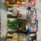 TY Beanie Babies Mcdonalds International Bears Set Of (4) With Errors RARE NIB