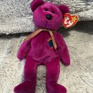 Rare Ty Beanie Original Baby Millennium/Millenium the Bear Retired Errors 1999