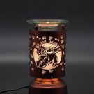 Electric Metal GOLDEN DOODLE Touch Fragrance Lamp/Oil Burner/Wax Warmer/