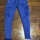Men’s casual Sports blue pants