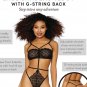 Lace Bandeau Teddy with G-String Back Pure Romance Medium