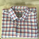 Express Shirt Mens Fitted XL Plaid Button Up Long Sleeve