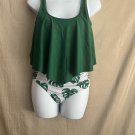 Women 2 P Swimwear Ladies High Waist Bathing Suit
