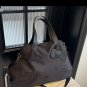 Black Hello Kitty Large Capacity One Shoulder Crossbody Bag Tote Bag Travel Bag