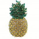 Pineapple Rhinestone Banquet Clutch