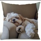 Shih Tzu Sleeping Dog Pillow Covers