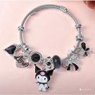 Hello Kitty Kimono Sanrio Dangle Blue Charm Bracelet