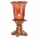 Amber Hurricane Lamp