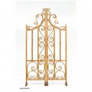 PADMA'S PLANTATION- GARDEN GATE SCREEN-NATURAL ANTIQUE OR RUSTIC BLACK