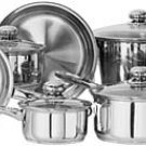Kinetic- Classicor 11 Piece Stainless Steel Cookware Set