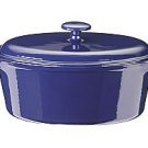 Kinetic- Color Cast 7 Quart Oval Roaster - Blue