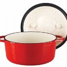Kinetic- 2.6qt Casserole with basting lid - RED