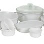 French White- 17-Pc Cookware Set