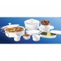 French White- 17-Pc Cookware Set