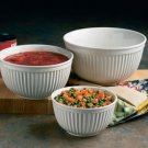 Reco- Bowl Sets Ribbed Bowl Set -Choice of colors