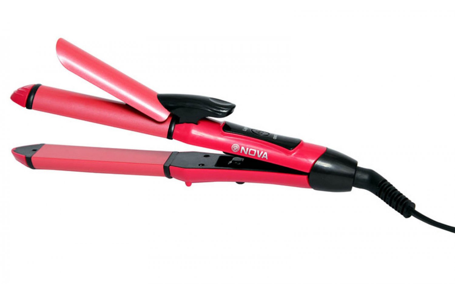 Nova 2 in 1 Hair Beautiy Set Curler & Straightner Hair Styling Product