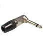 1/4" 6.35mm Right Angle 90 Degree Mono Jack Guitar Plug Adapter Connector
