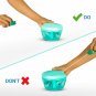 New Handy Mini Plastic Chopper with 3 Stainless Steel Blades,(400 ml)