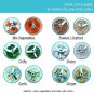New Handy Mini Plastic Chopper with 3 Stainless Steel Blades,(400 ml)