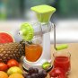 Manual Fruits & Vegetables Durable Plastic Juicer, with Easy to Turn Handle