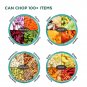 Unbreakable ABS Plastic Handy Chopper With 5 Stainless Steel Blades & 1 Whisker