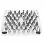 Stainless Steel Cake Icing Nozzles for Decorating Cupcake Pastries Desserts trat