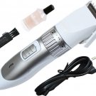 Rechargeable Beard Hair Trimmer Adjustable Cutting Setting Steel Blade