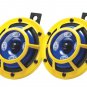 Hella Stylish Yellow Panther Horn Best in Class Sharp Tone Car Horn Set