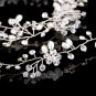 Pearl Wedding Hair Vine Crystal Bridal Dress Accessories Diamante Head accessori