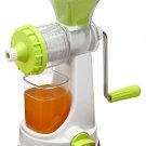 Manual Fruits & Vegetables Durable Plastic Juicer with Easy to Turn Steel Handle