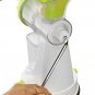 Manual Fruits & Vegetables Durable Plastic Juicer with Easy to Turn Steel Handle