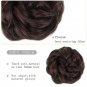 Messy Bun Hair Piece Hair Extension With Elastic Rubber Band Hairpiece Synthetic