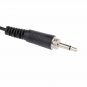 Professional Wired Dynamic Headset Electret Headworn Black Head Mic