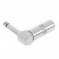 1/4" 6.35mm Right Angle 90 Degree Mono Jack Guitar Plug Adapter Connector 10 pcs
